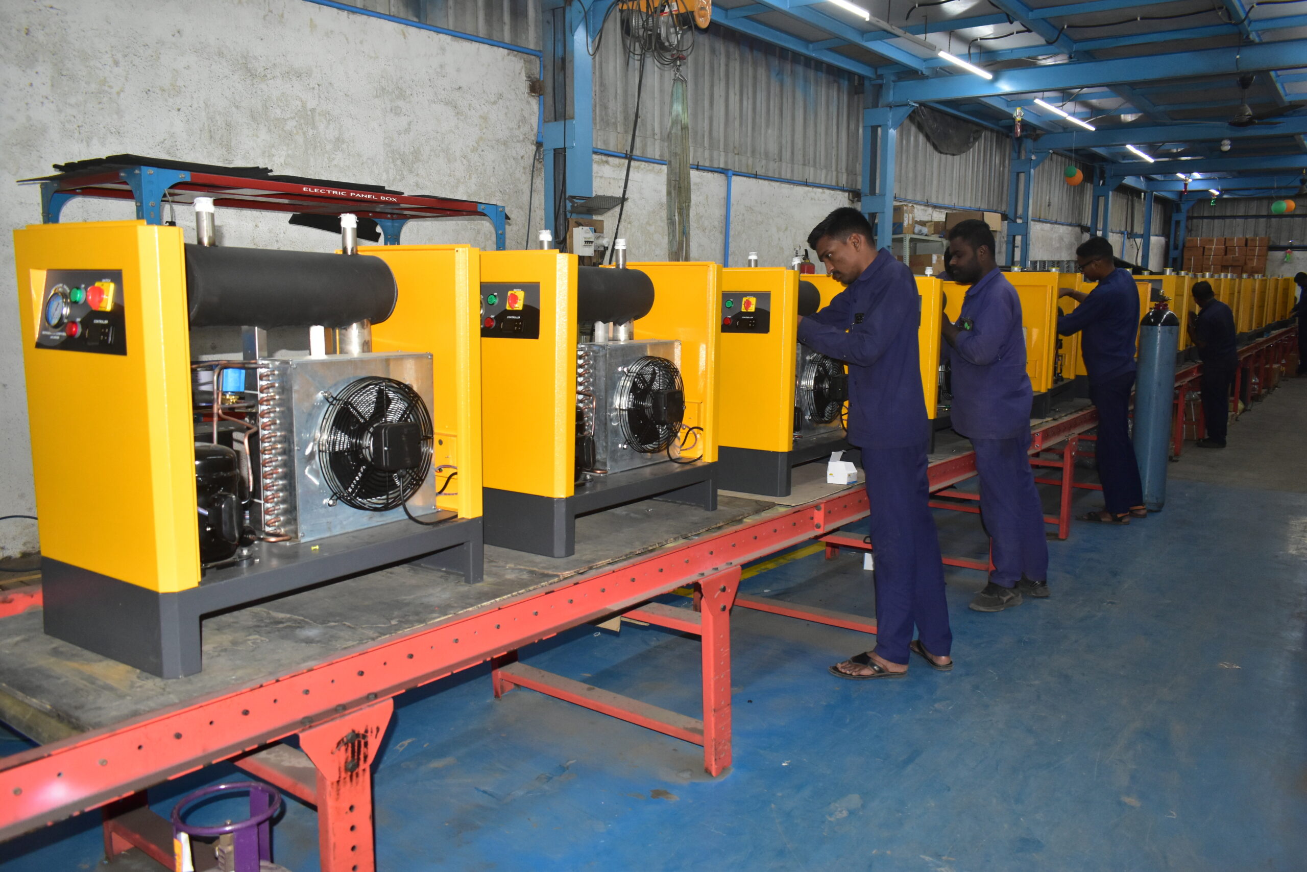 Asian Compressor and Dryer Assembly 3 Assembly